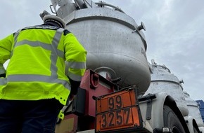 Polizeipräsidium Ludwigsburg: POL-LB: Trucker-Safety-Week: Polizei kontrolliert Gefahrguttransporte - Positive Bilanz
