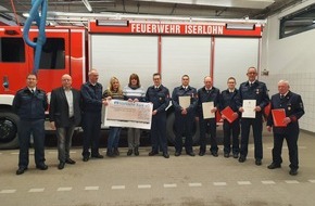Feuerwehr Iserlohn: FW-MK: Riesige Spendenbereitschaft der Sümmeraner