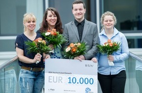 BSH Hausgeräte GmbH: "Koch doch" gewinnt Hochschulwettbewerb BSH Innovation Campus / Studenten-Team wird für innovative Idee zum Thema Intelligence@Home ausgezeichnet (BILD)