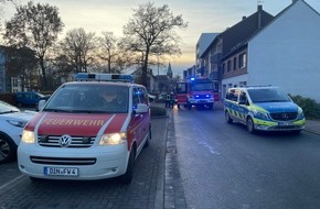 Feuerwehr Dinslaken: FW Dinslaken: Bestätigter Zimmerbrand in der Dinslakener Innenstadt
