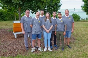 Kaufland: Die Kaufland „Azubees“ vom Fleischwerk in Heilbronn: Azubi-Projekt mit 250.000 Bienen