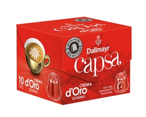 Produktneuheit: capsa Crema d&apos;Oro Schümli