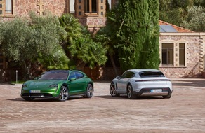 Porsche Schweiz AG: Première mondiale du Porsche Taycan Cross Turismo : la plus polyvalente des voitures électriques