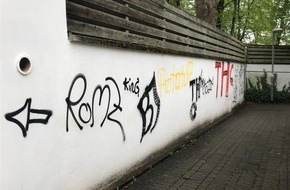 Polizeipräsidium Westpfalz: POL-PPWP: Wer hat die Schmierereien hinterlassen?