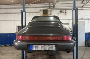 Polizeidirektion Hannover: POL-H: Zeugenaufruf: Porsche 911 Carrera Oldtimer vom Gelände einer Werkstatt in Langenhagen entwendet