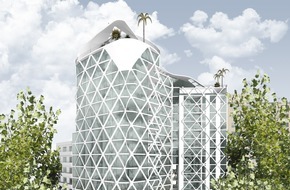 Baar-Baarenfels Architects: Exhibition in Miami: Baar-Baarenfels Architects present a skyscraper for Dakar