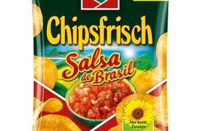 Intersnack Deutschland SE: funny-frisch k&uuml;rt die Champion-Chips 2013: Salsa de Brasil &uuml;berzeugt die Snack-Fans (FOTO)