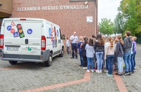 Kreispolizeibehörde Borken: POL-BOR: Kreis Borken - Verkehrssicherheitsaktion "Brummis im Blick"