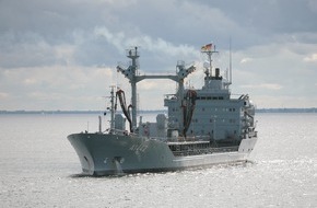 Presse- und Informationszentrum Marine: Versorgungsschiff "Spessart" wird sich an der Operation "Atalanta" beteiligen