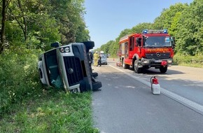 Freiwillige Feuerwehr Alpen: FW Alpen: Verkehrsunfall auf der A 57
