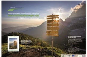 Weitwandern - Österreichs Wanderdörfer: Grenzen überschreiten. Unendlich wandern. www.weitwanderwege.com - BILD