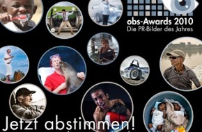 news aktuell (Schweiz) AG: obs-Awards 2010: Die Abstimmung über die besten PR-Bilder des Jahres ist gestartet