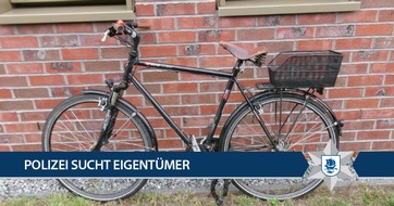 Polizei Bremerhaven: POL-Bremerhaven: Polizei sucht Eigent&uuml;mer eines Fahrrads