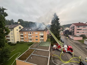 KFV Bodenseekreis: Hoher Sachschaden bei Wohnhausbrand