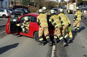 Feuerwehr Herdecke: FW-EN: Drei Eins&auml;tze am zweiten Februar Wochenende - Brandnachschau, Verkehrsunfall, Brandmeldealarm