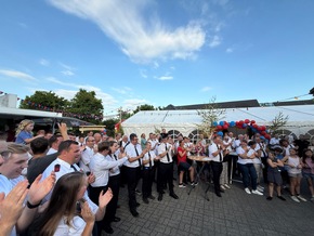 FW-WRN: Löschgruppe Langern feierte rund gelungenes Feuerwehrfest