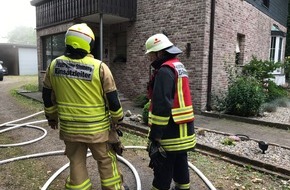 Feuerwehr Stolberg: FW-Stolberg: Zimmerbrand mit starker Rauchentwicklung