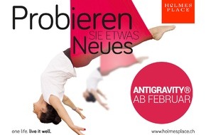 Holmes Place Schweiz: Einladung zum Media-Training: 18. Februar Zürich / AntiGravity® Fitness und Holmes Place kündigen umfassende Partnerschaft in der Schweiz an (BILD)