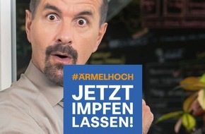 BRAINPOOL TV GmbH: Lass das mal den Papa machen! / Banijay LAB kreiert Impfkampagne mit Kult-Figur Bernd Stromberg