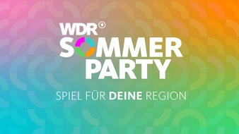 WDR Westdeutscher Rundfunk: WDR Sommer-Party live vom Duisburger Rheinufer &ndash; Publikumsteams aus ganz NRW gesucht