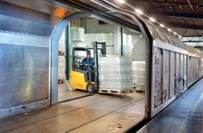 Migros-Genossenschafts-Bund: Aproz et CFF Cargo: depuis 50 ans sur les rails