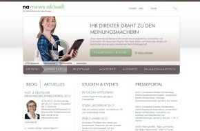 news aktuell GmbH: dpa-Tochter news aktuell mit neuer Homepage (BILD)