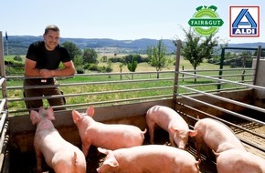 Unternehmensgruppe ALDI Nord: Landwirte unterstützen, Tierwohl fördern: ALDI Nord weitet Eigenmarke "Fair & Gut" aus