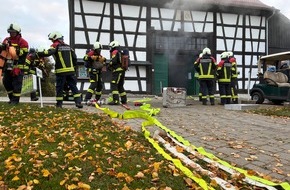 Feuerwehr Allensbach: FW Allensbach: Jahreshauptübung 2025
