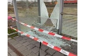 Bundespolizeiinspektion Kassel: BPOL-KS: Vandalismusschaden im Bahnhof Bebra - Bundespolizei sucht Zeugen