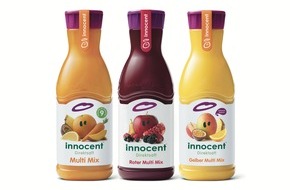 innocent Deutschland GmbH: NEU: innocent Multi-Mix-Range im Kühlregal