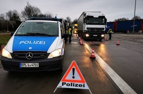 Verkehrsdirektion Mainz: POL-VDMZ: Überladen und ein Messer