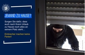 Polizeipräsidium Westpfalz: POL-PPWP: Halbzeitbilanz der Sommer-Präventionsaktion