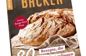 Deutsche Medien-Manufaktur (DMM): Zum Weltbrottag mit Rezept: „Brot & Brötchen BACKEN“, das Sonderheft zum Magazin Einfach Hausgemacht