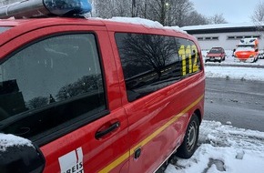 Feuerwehren im Kreis Soest: FW Kreis Soest: Abschlussmeldung Schneefall über dem Kreis Soest