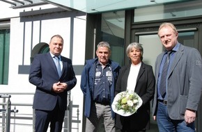 Polizeipräsidium Trier: POL-PPTR: Ein Polizeibeamter des Polizeipräsidiums Trier in den Ruhestand verabschiedet
