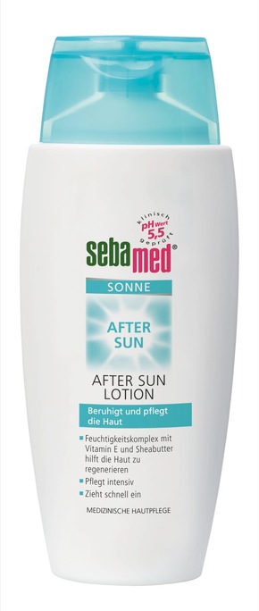 sebamed Sonne: Sicher und gepflegt mit dem 4-fach Schutzsystem für gesunde Haut