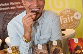 GEPA mbH: Torjägerin Celia Sasic als Botschafterin / Neuheiten: Garam Masala, Marzipan oder Süßes für Veganer (FOTO)