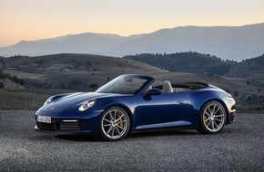 Porsche Schweiz AG: Pronta per la stagione open-air: la nuova 911 Cabriolet / Porsche presenta il primo modello derivato della sua vettura iconica