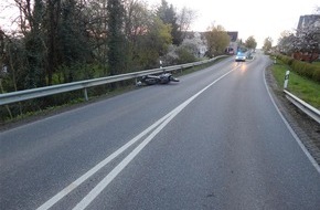 Polizeidirektion Montabaur: POL-PDMT: Motorradunfälle mit Personenschaden am Dienstag (26.04.2016)