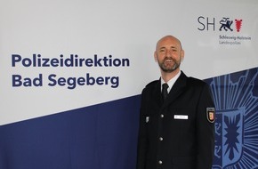 Polizeidirektion Bad Segeberg: POL-SE: Bad Segeberg - Polizeidirektor Sven Adomat ist der neue Leiter des Führungsstabes und ständiger Vertreter des Behördenleiters der PD Bad Segeberg