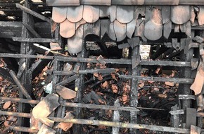 Polizeidirektion Neustadt/Weinstraße: POL-PDNW: Hoher Sachschaden bei Hotelbrand in Kallstadt - Nachtrag zur PM von gestern