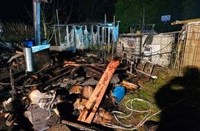 Feuerwehr Wetter (Ruhr): FW-EN: Wetter - zwei Brandeinsätze am Sonntagabend