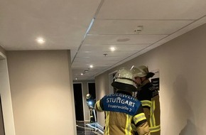 Feuerwehr Stuttgart: FW Stuttgart: Wasserschaden durch Sprinkleranlage