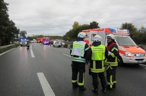 Feuerwehr Mülheim an der Ruhr: FW-MH: Erneuter Verkehrsunfall auf der A40