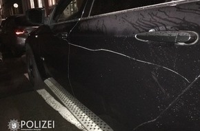 Polizeipräsidium Westpfalz: POL-PPWP: Wer hat den BMW zerkratzt?