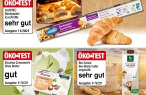 NORMA: ÖKO-TEST bewertet NORMA-Haferdrink, -Backpapier und -Seife mit Top-Noten / Nach Auszeichnung für Mundspülung, Kidneybohnen und Mineralwasser wieder TOP-Bewertungen