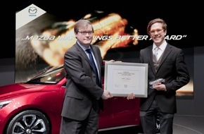 Mazda: Mazda verleiht "Make Things Better Award" (FOTO)