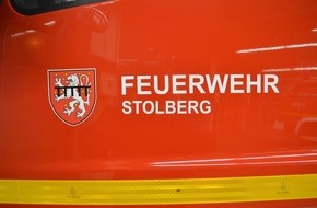 Feuerwehr Stolberg: FW-Stolberg: Brand auf Balkon