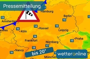 WetterOnline Meteorologische Dienstleistungen GmbH: Sturm im Norden - Wärme im Süden