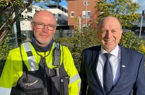 Polizei Paderborn: POL-PB: Polizeihauptkommissar Frank Nutt verstärkt den Bezirksdienst in Paderborn